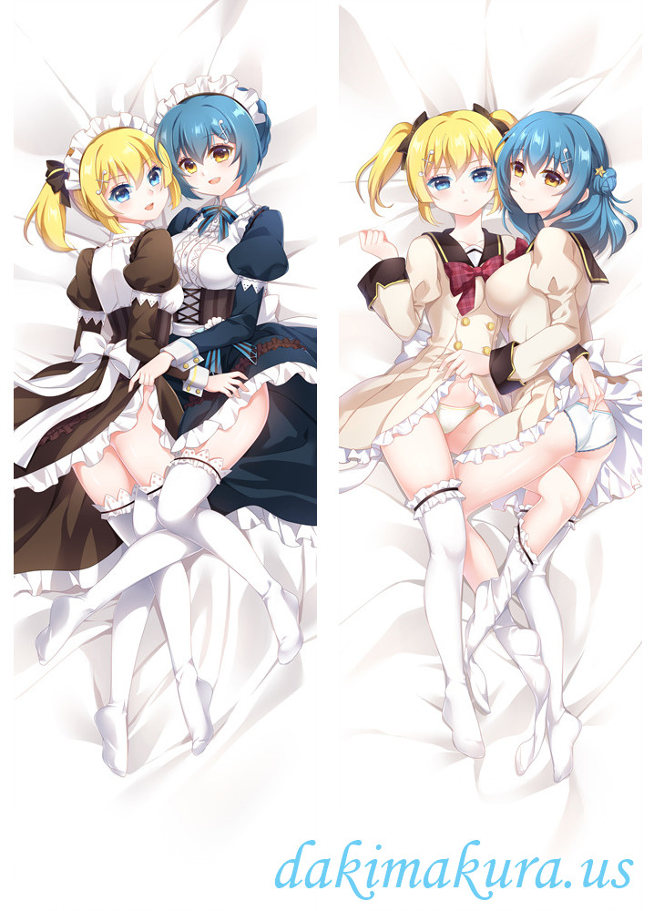 Kougami Kanon and Kunieda Shiho - Battle Girl High School Anime Dakimakura Hugging Body Pillow Cover